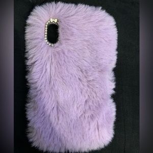 Rhinestone Fluffy Case